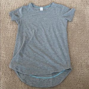 Grey Ivivva workout t-shirt